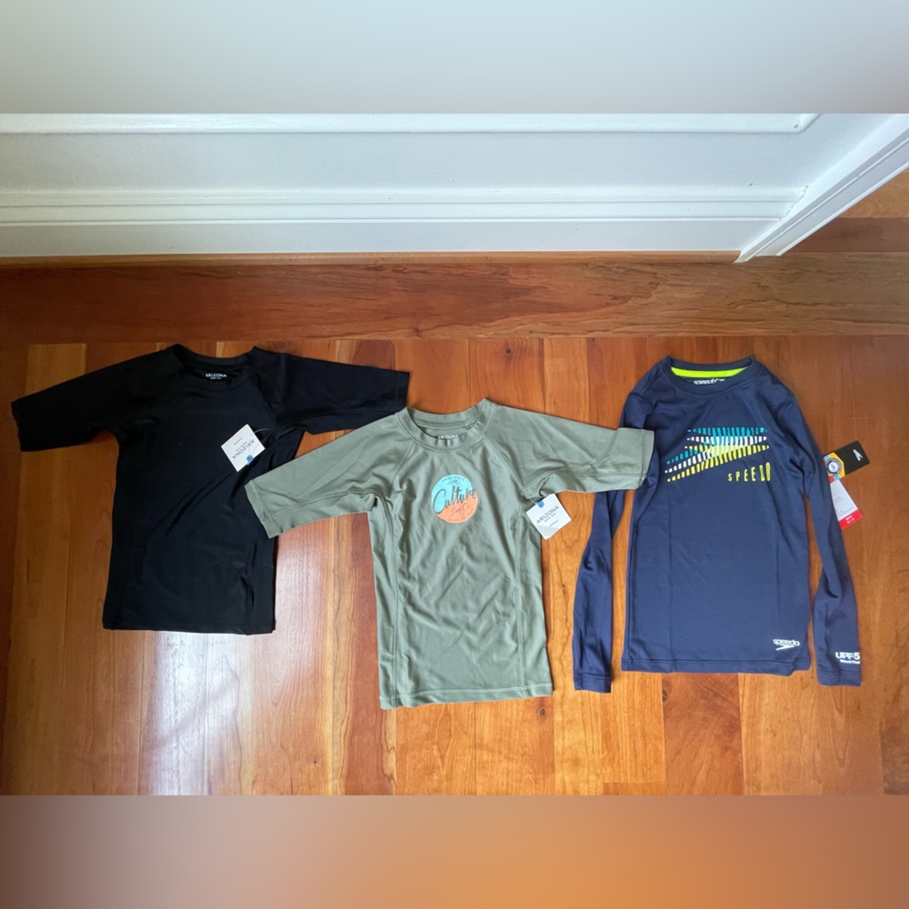 Boys rash guard (set of 3)